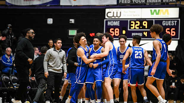 Gresham Gophers boys basketball Naji Saker